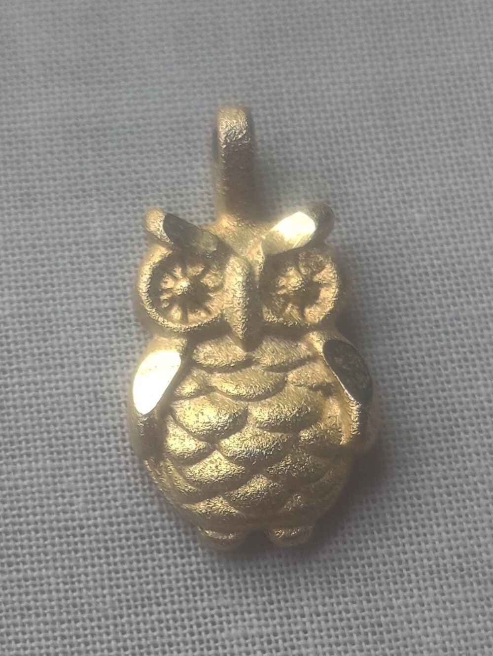 Golden Owl Pendant Necklace Charm - Women Jewelry